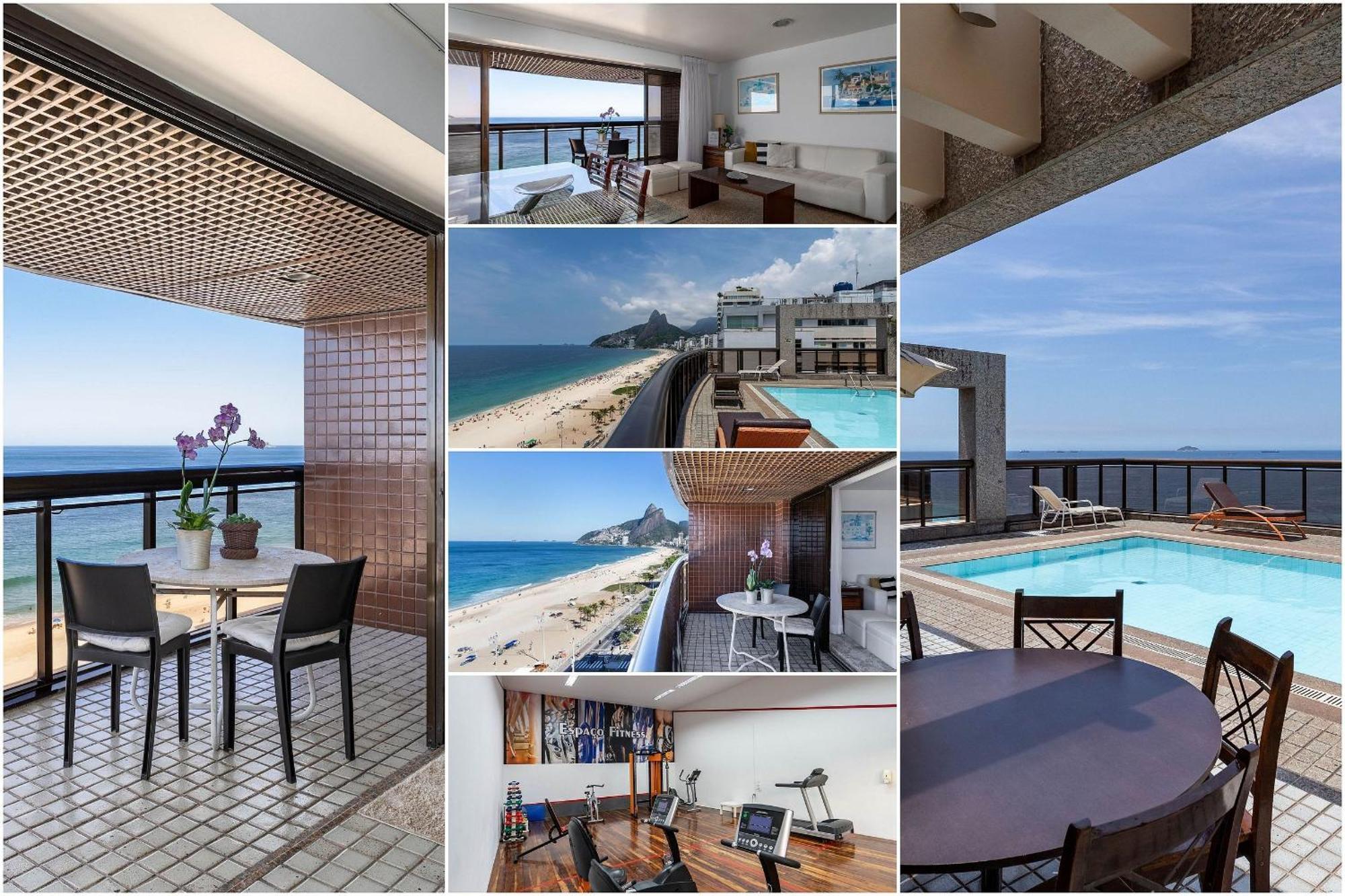 2 Suites, Vista Panoramica Ipanema Rio de Janeiro Exteriör bild